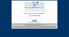 Desktop Screenshot of desnudaonline.com
